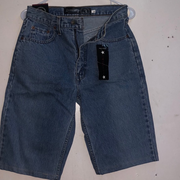 Blue denim jean shorts, size 30 - Picture 1 of 5